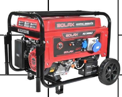 Jeneratör Benzinli 8.1kw ipli-marşlı El Arabası Tipi