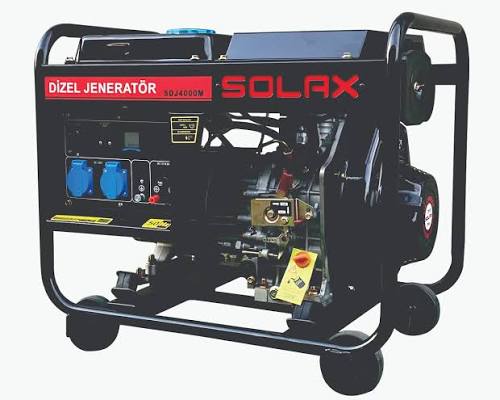 Jeneratör Dizel 3.0 kw Tekerlekli İpli-marşlı