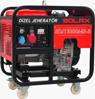 Jeneratör Dizel 10 kw Tekerlekli Marşlı